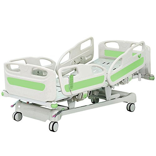 Hopefull Premium 5 Function Full Electric Hospital ICU Bed (LINAK Motor and Control System, Central Locking System and Battery Back-up System)
